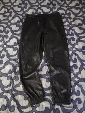 NWOT LIMITÉ Faux Leather Joggers